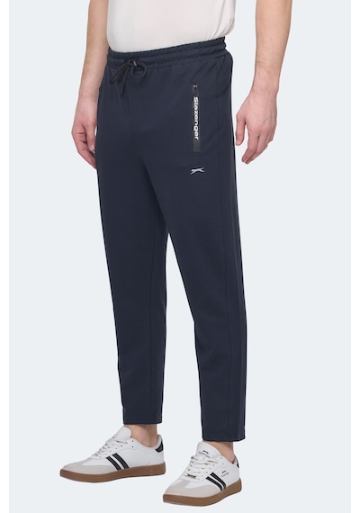Slazenger Olı In Erkek Fermuar Cepli Lacivert Eşofman Altı Lacivert