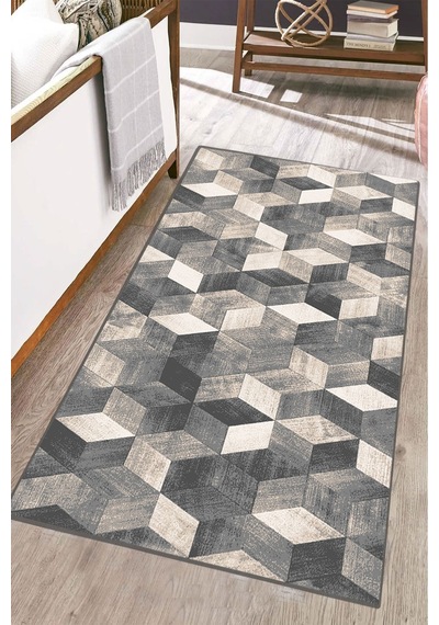 Chilai Home Polygon Dekoratif Halı Djt Çok Renkli