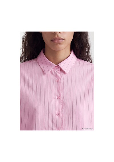 LC Waikiki Alıta Cıty Farkıyla Xsıde Pembe Çizgili Oversize Kadın Gömlek Pembe - 931519574 Pembe LC Waikiki Alıta Cıty Farkıyla Xsıde Pembe Çizgili Oversize Kadın Gömlek Pembe - 931519574 Pembe