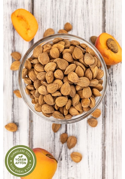 Yörem Afyon Meşhur Malatya Yöresinden Yerli Mahsul Çıtır Çıtır Kayısı Çekirdeği İçi Prunus Armeniaca 135gr. 135 G