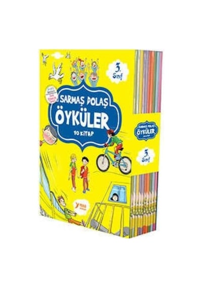 Yuva 3. Sınıf Sarmaş Dolaş Öyküler 10 Kitap