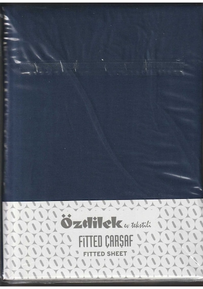 Özdilek Colourist Battal Çift Kişilik Çarşaf Seti 180x200 -indigo İndigo