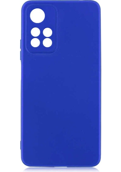 Xiaomi Redmi Note 11 Pro Plus 5g Kılıf Zore Premier Silikon Kapak Saks Mavi