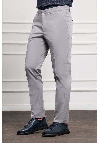 Morven Erkek Gri Dynamic Fit Chino Pantolon 25ys003003100 Gri