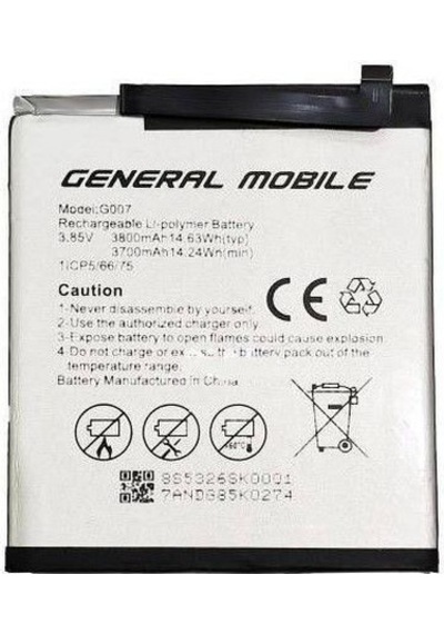 General Mobile Discovery Gm9 Pro A Kalite Batarya G007 - 3800 Mah Gns2613355
