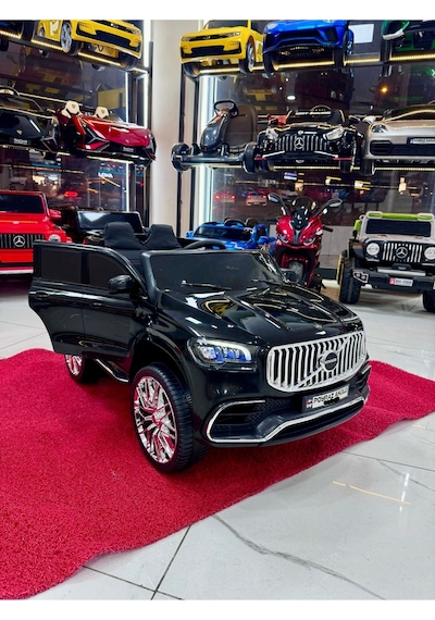 Poyraz Akülü Volvo Suv Akülü Araba 12 Volt 0-7 Yaş Siyah