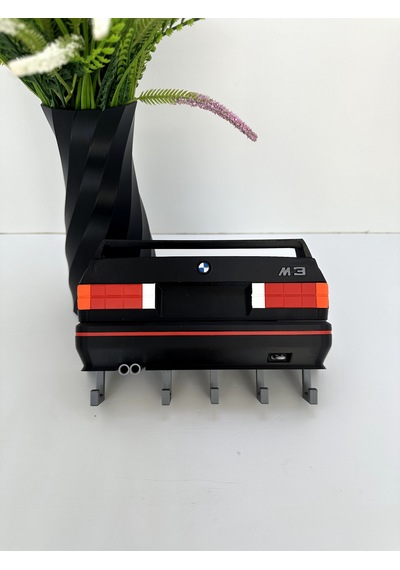 3d Baskı Anahtarlık Askısı E30 Model Siyah