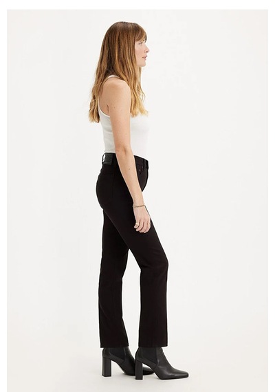 Levi's 724 High Rise Straight Kadın Jean Pantolon - Night Is Black - A7744-0000 Siyah