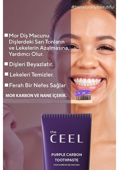 The Ceel Mor Karbon Diş Macunu 75 Gr