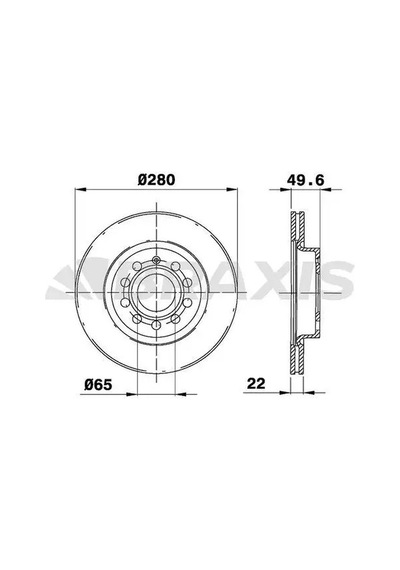 Vw Beetle Fren Diski On 2012-2018 Braxıs Ae0011 2adettir