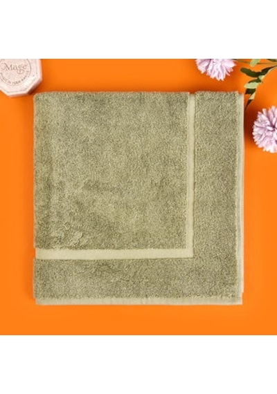 Soft Samantha Ayak Havlusu - Haki - 60x60 Cm Çok Renkli