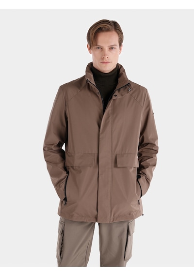 Colin's Colins Regular Fit Cep Detaylı Bej Erkek Kaban Cl1056689 Bej