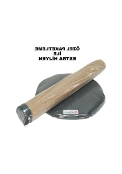 Yuvarlak Taban Kedi Tırmalama Tahtası, 52cm, Antrasit