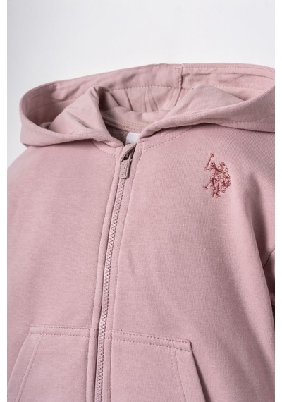 U.S. Polo Assn. Nakışlı Kız Bebek Pembe Uzun Kol Pijama Takım Usb3246-c-v4 Usb3246-c-v4 Pembe02