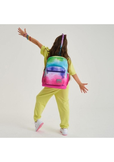 Coral High Kids Renkli Batik Desenli 2'li Okul Çanta Seti - Kız Çocuk