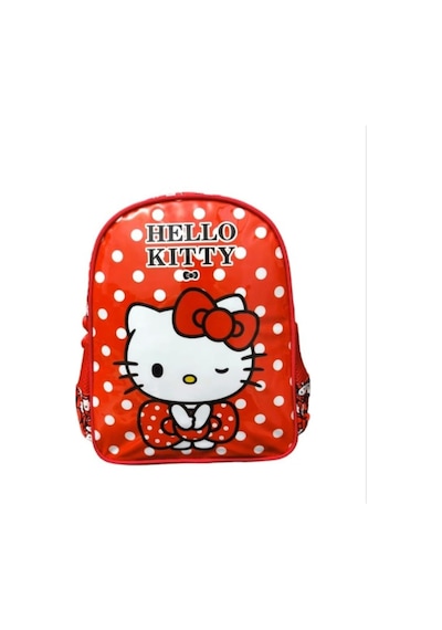 Universal Wiggle Hello Kitty Anaokulu Çantası, Kırmızı, 24x11x30 Cm -çok Renkli