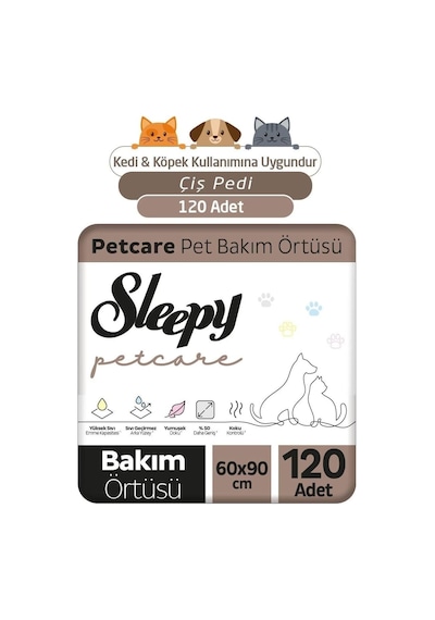 Petcare Pet Bakım Örtüsü 60x90 Cm 4x30 120 Adet