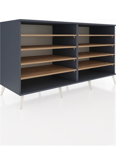 Kronos Konsol 8 Raflı 176x59x99 Antrasit-antrasit/çam Antrasit-antrasit/çam Kronos Konsol 8 Raflı 176x59x99 Antrasit-antrasit/çam Antrasit-antrasit/çam