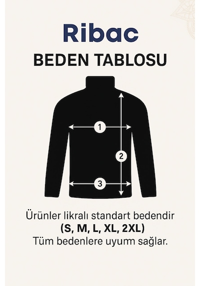 Ribac Erkek Yarım Boğazlı Triko Kazak Siyah