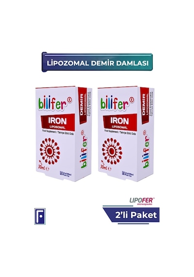 Lipozomal Demir Damla 2'li Avantaj Paket