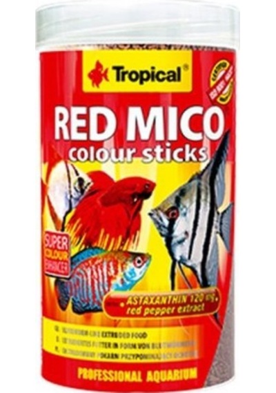 Tropical Red Mico Colour Sticks 250gr Kovadan Bölme Yem