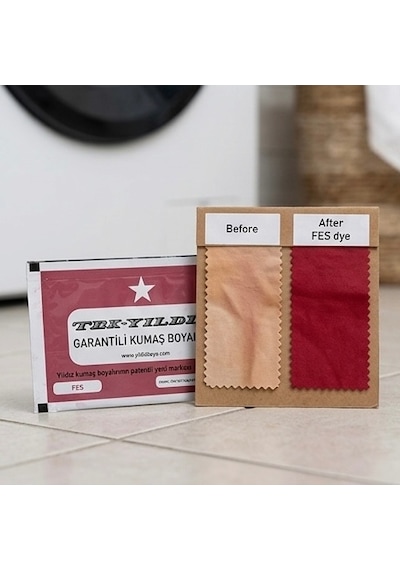21 - Kumaş Boyası Fes Rengi 11 Gr 10