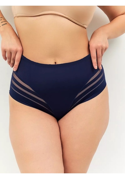 Paranto Model Tam Toparlayıcı Curve Model İz Yapmaz Relaxed Külot Lacivert Renk Lacivert