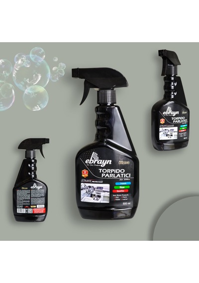 Ebrayn Torpido & Plastik Koruyucu Parlatıcı 500 Ml - Toz Tutmaz Kalkan 500 Ml