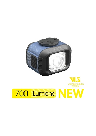 Moon Tıtan Mini 700 Lümen Usb Bisiklet Ön Lambası Mavi 988206 Siyah