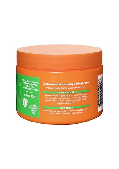 Avokado Kıvırma Kremi Shea Tereyağı, Mango Tereyağı Ve Hindistan Cevizi Yağı, 12 Ons