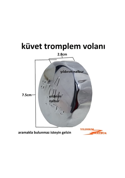Küvet Tromplemi Kapağı Kumanda Volanı Otomatik