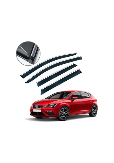 Seat Leon Krom Çıtalı Cam Rüzgarlığı 2013-2019