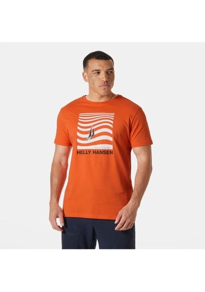 Helly Hansen Shoreline 3.0 Erkek Turuncu T-shirt Hha.54601 Turuncu