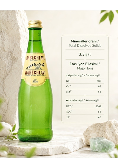 Nabeghlavi Doğal Mineralli Su Cam Şişe 6 x 500 ML