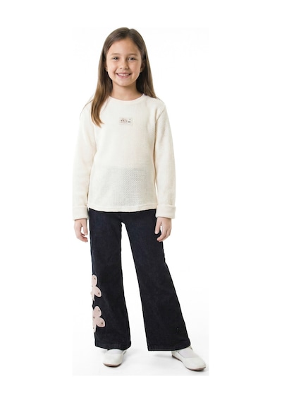 Xo Kids Kız Çocuk Folarlı 3lu Alt Üst Takım 7-14 Yaş 3907-4907 Pembe