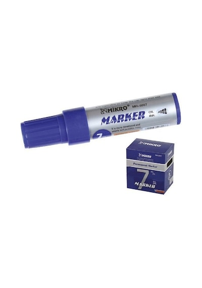 Mikro 6007 7 MM Jumbo Marker Mavi