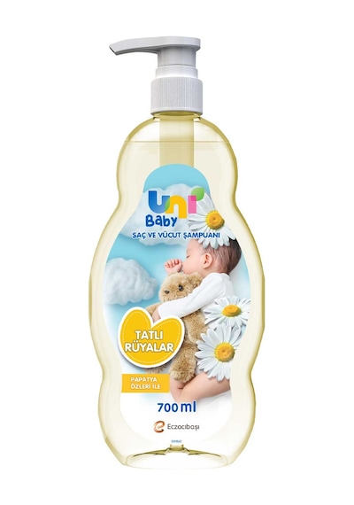 Uni Baby Tatlı Rüyalar Şampuanı 3 x 700 ML