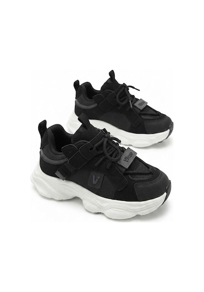 Vicco Ceni Siyah Anatomik Rahat Sneaker Kız Çocuk Ayakkabı 346.f26k.125