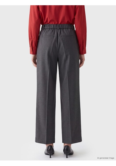 Lcw Modest Antrasit Loose Fit Kadın Pantolon