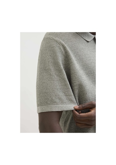 Jack & Jones Jack Jones Jjegeorge Knıt Polo Ss Sn Erkek Yeşil Tshirt 12268281-21 Iceberg Green