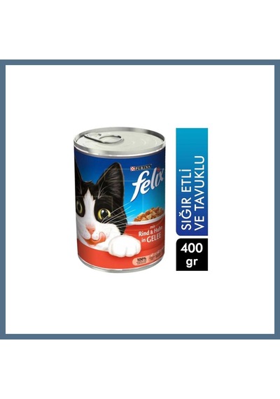 Buradabulabilirsin Konserve Sığır Etli Yaş Kedi Maması 400gr 1 Adet Bbz