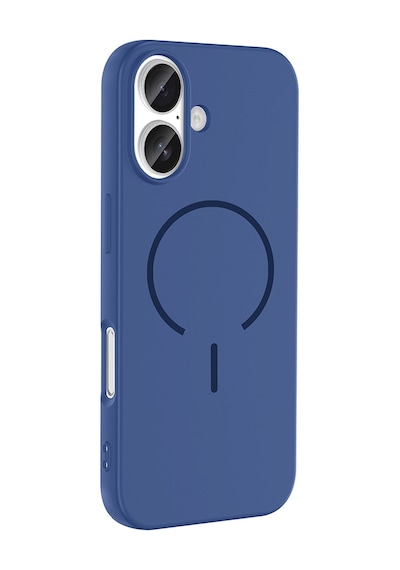 Apple Uyumlu iPhone 17 Kılıf M-safe Şarj Özellikli Zore Meta Kapak - Turuncu Turuncu