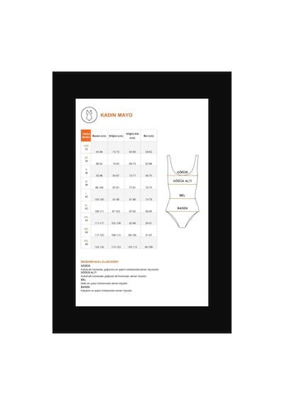 Too Salty Swımwear Kadın Siyah Derin Dekolteli Mayokini 23s107st Siyah