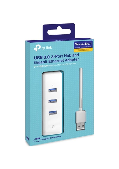 Tp-lınk Ue330 Gigabit Usb 3.0 Ethernet Çoklayıcı Hub-214675