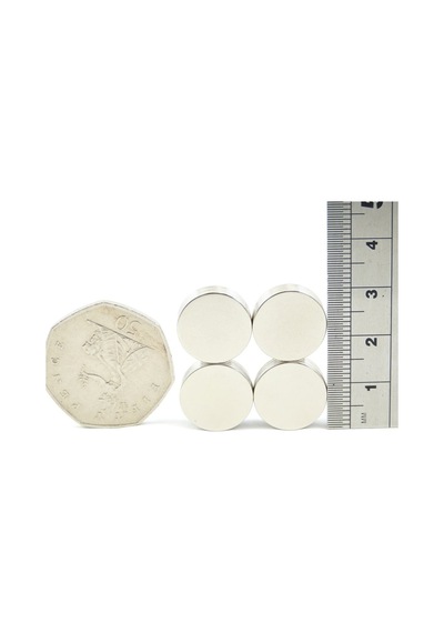15 X 1,5 Mm Yuvarlak Neodyum Mıknatıs - 30 Adet