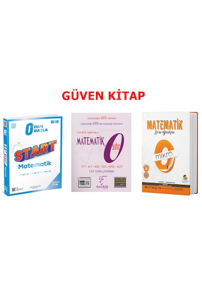 Üçdörtbeş Yay-karekök Ve Mikroorjinal 0 Matematik Set 3 Kitap