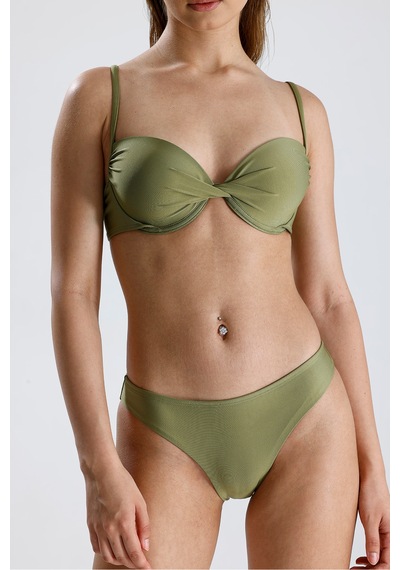 Magic Form Normal Bel Bikini Alt Yeşil - 728499887 Yeşil