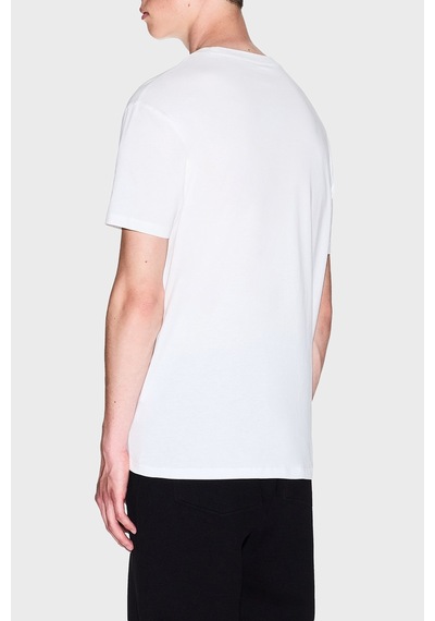Armani Exchange Erkek T Shirt Xm001403 Af16432 U0009 Beyaz Beyaz