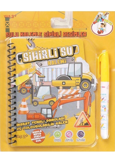 Bk002 Gepettoys. Sihirli Boyama Kitabı Çeşitleri