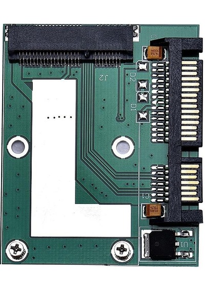 Lunatic 3751 Msata Mini Sata Ssd To Sata Çevirici Dönüştürücü Adaptör